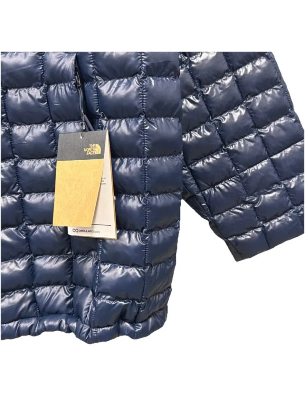 The North Face ThermoBall Jacket Mens 4X Big Tall Summit Navy Packable Coat